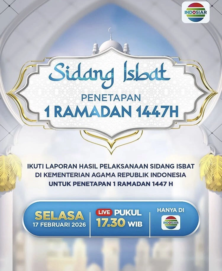 Poster Jadwal Sidang Isbat 1 Ramadhan 1447 H [Instagram]