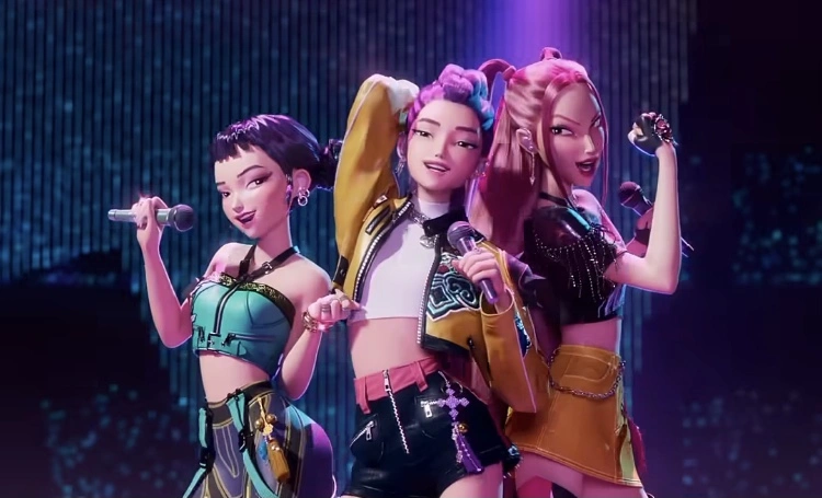 Poster Kpop Demon Hunters [Instagram]