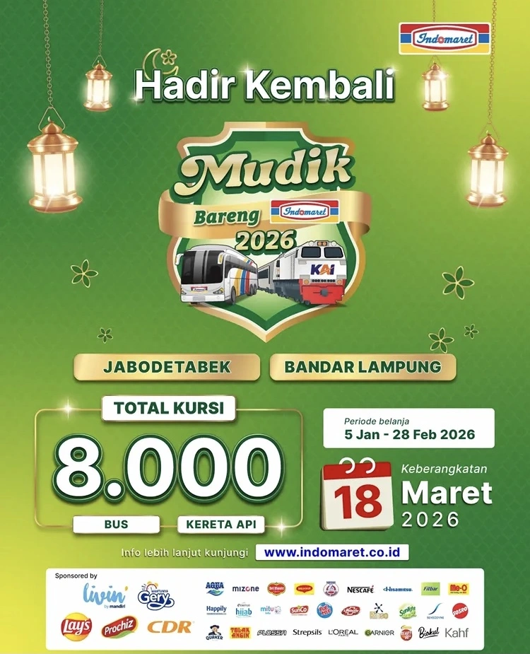 Poster Mudik Gratis 2026 Indomaret [Instagram]
