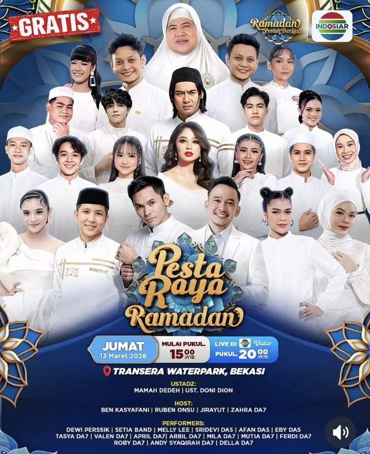Poster Pesta Raya Indosiar [Instagram]