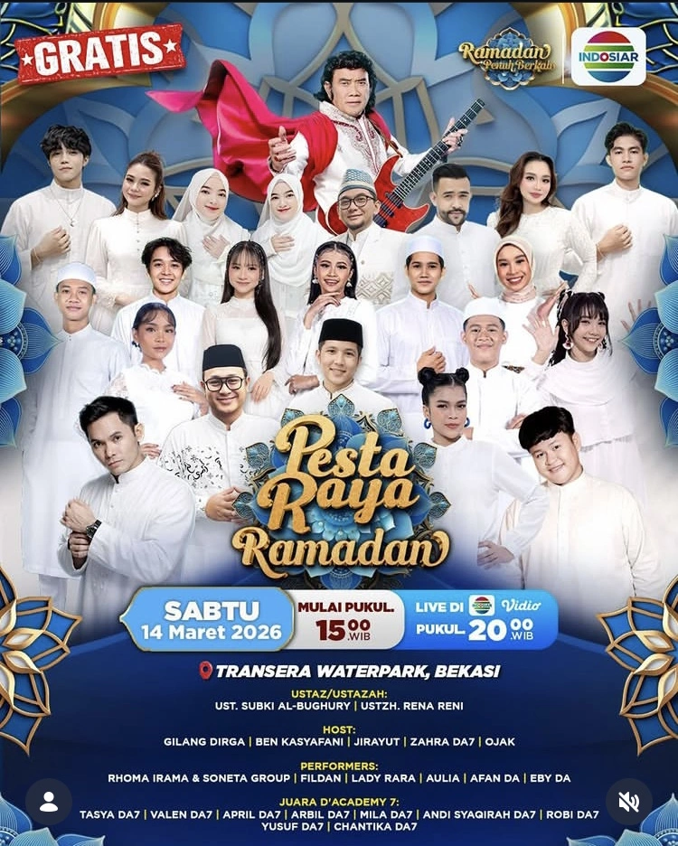Poster Pesta Raya Ramadan 2026 Hari Kedua [Instagram]