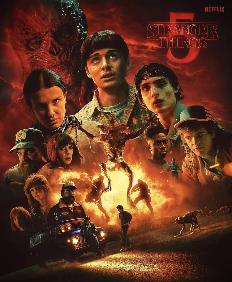 Poster Stranger Things 5 Volume 2 [Instagram]