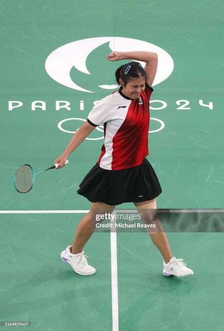 Mikha Angelo Dukung Pacarnya Atlet Bulutangkis Gregoria Tunjung Tanding di Olimpiade 2024 Tembus Semifinal