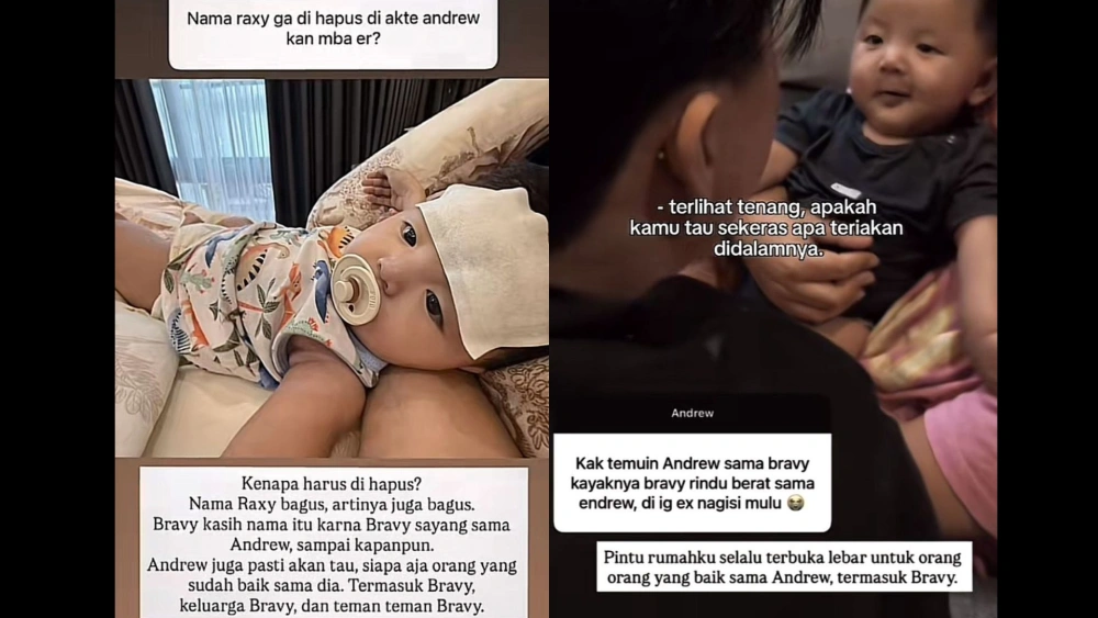 Postingan Erika Carlina soal hubungannya dengan Bravy usai putus. [TikTok]