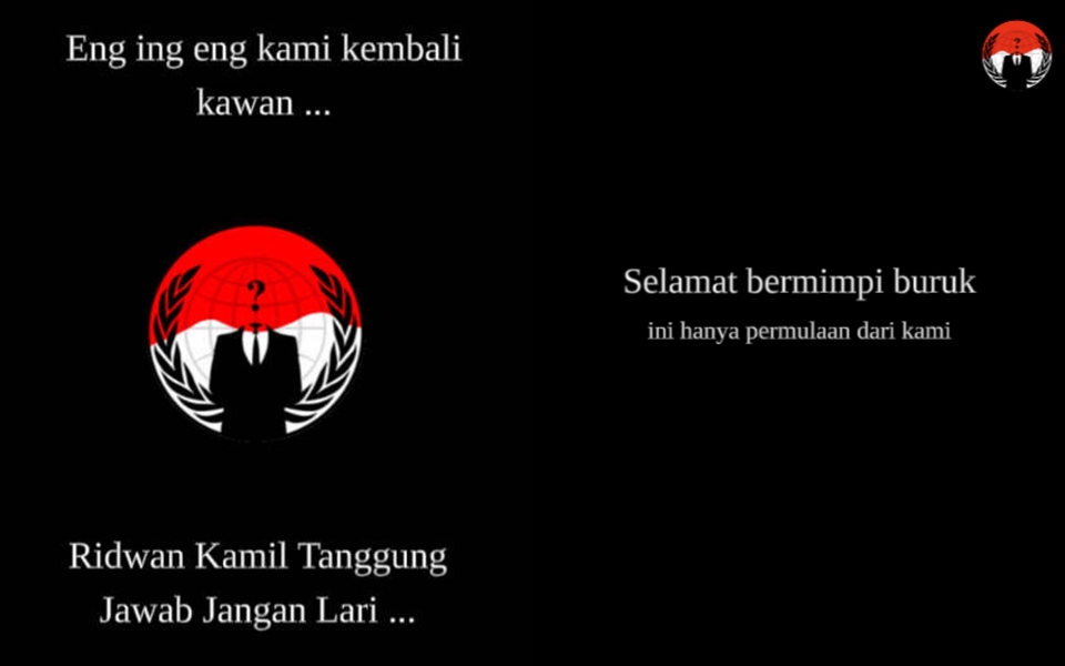 Postingan Instagram Ridwan Kamil saat Diretas