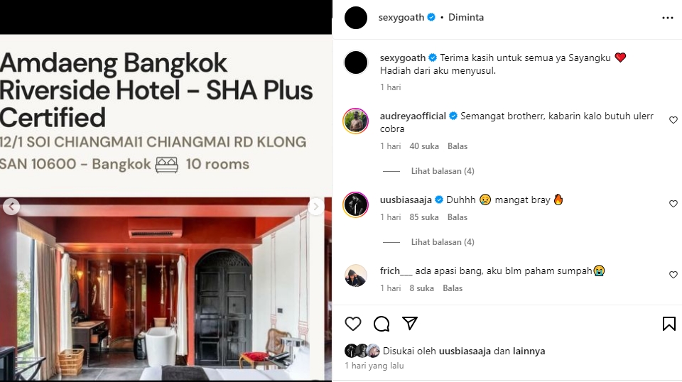 Beredar Dugaan Perselingkuhan Anji dan JLO Angela Istri Rapper Sexy Goath, Uus Sampai Ikut Komentar