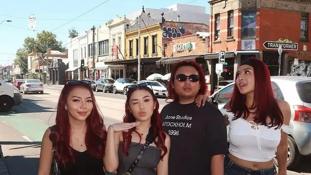 Potret Keanu Awkarin Lula Dan Risya Instagram