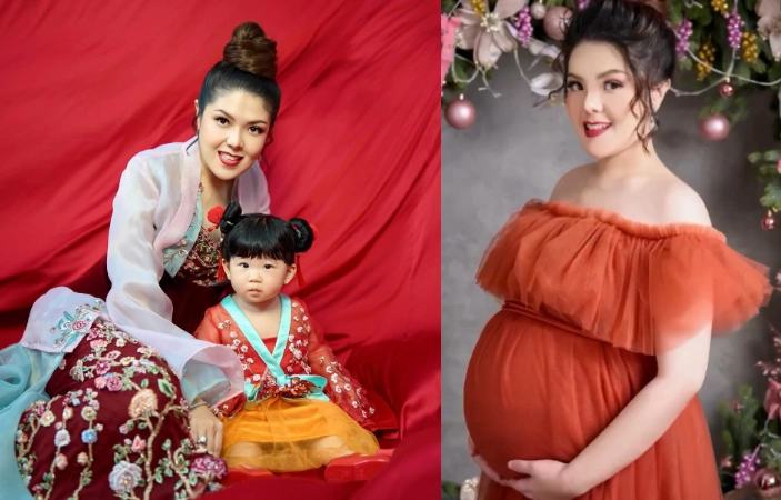 Potret Tina Toon Hamil Baby Megan Sumber (Instagram)