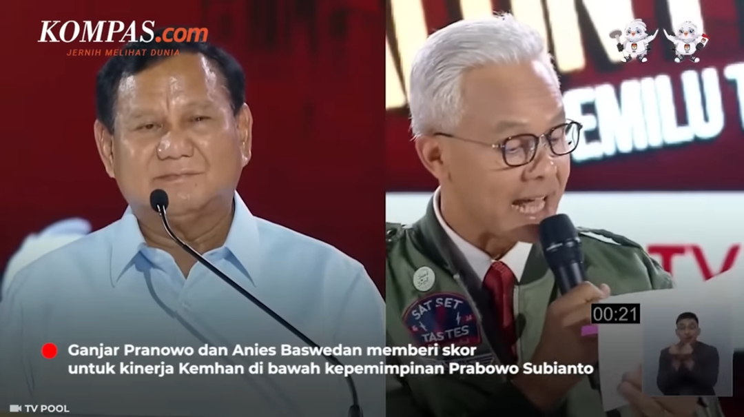 Selebgram Rachel Vennya dan Dara Arafah Ikut Nangisin Prabowo di Debat Capres
