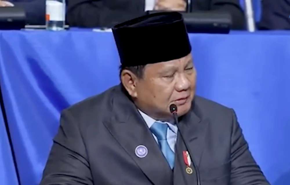 Presiden Prabowo Subianto di KTT perdana Board Of Peace di Washington DC, AS. [Instagram/ Prabowo Subianto]