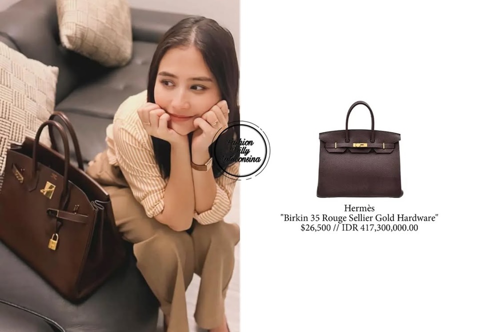 Koleksi Hermes Prilly Latuconsina [Instagram]