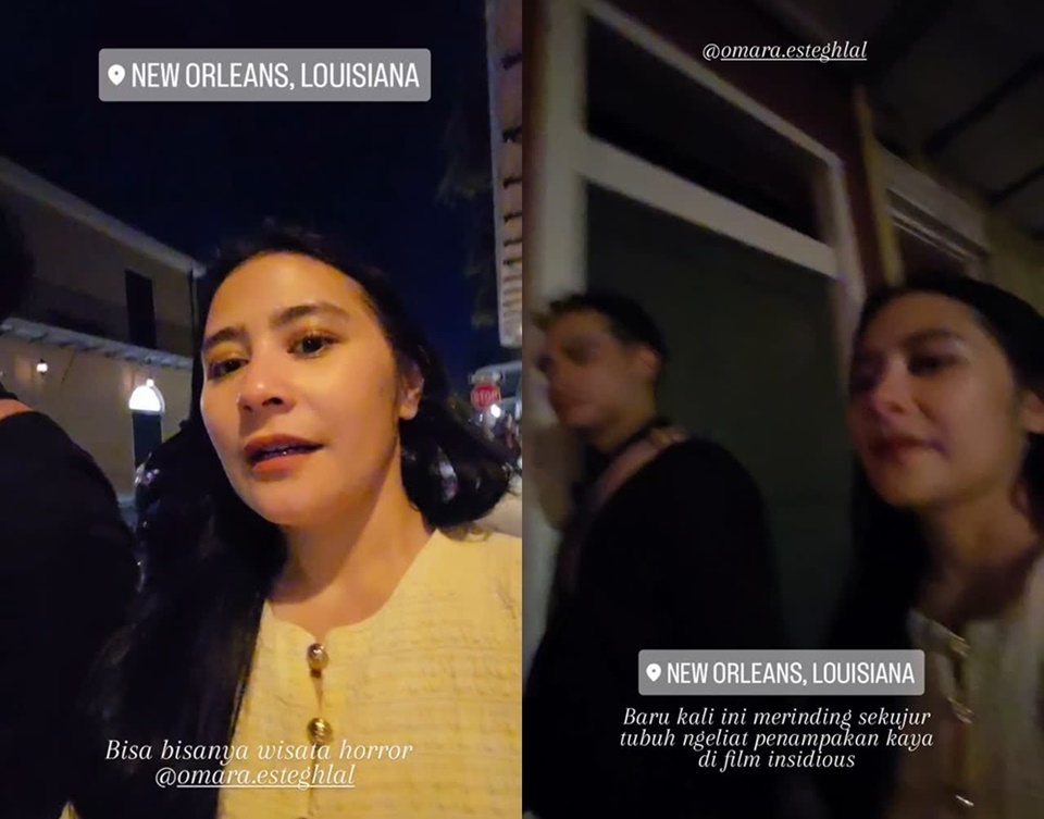 Prilly Latuconsina dan Omara Eteghlal Alami Kejaian Horor di Amerika Serikat [Instagram]