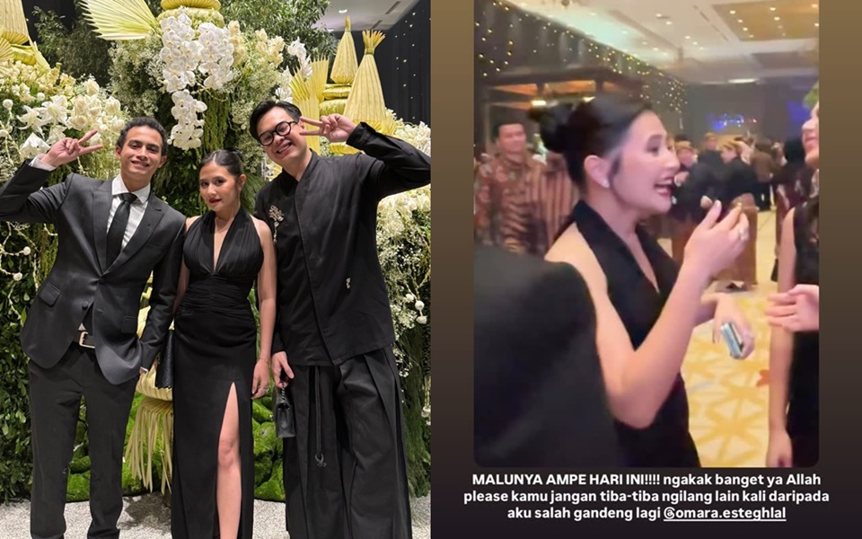 Prilly Latuconsina Curhat Malu Banget Salah Gandeng Orang di Nikahan Al Ghazali [Instagram]