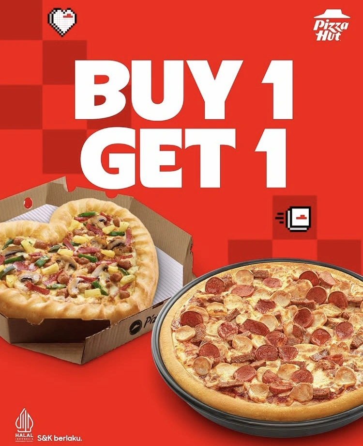 Promo Hari Valentine Dari Pizza Hut [Instagram]