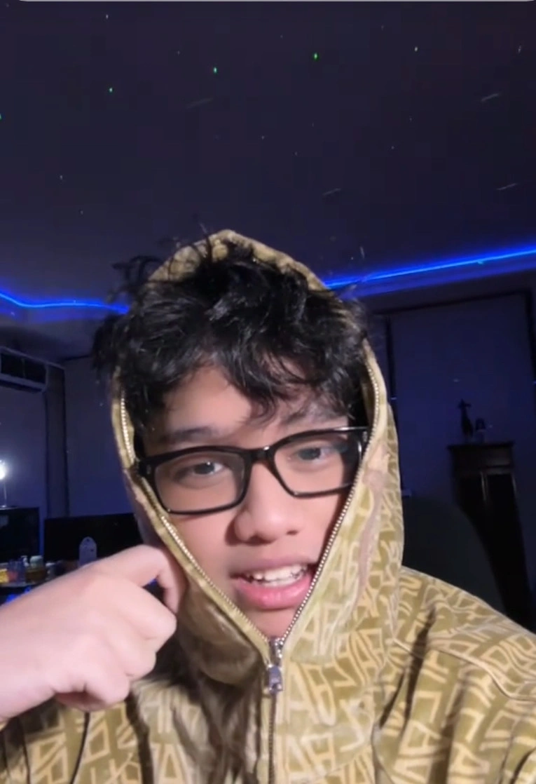 Putra Menteri Keuangan Purbaya Yudo Sadewa. [TikTok]