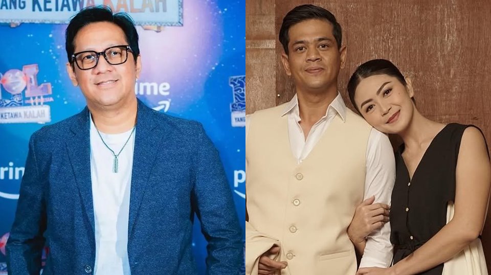 Andre Taulany Kirim Karangan Bunga Buat Istri Surya Insomnia, Isinya Kocak