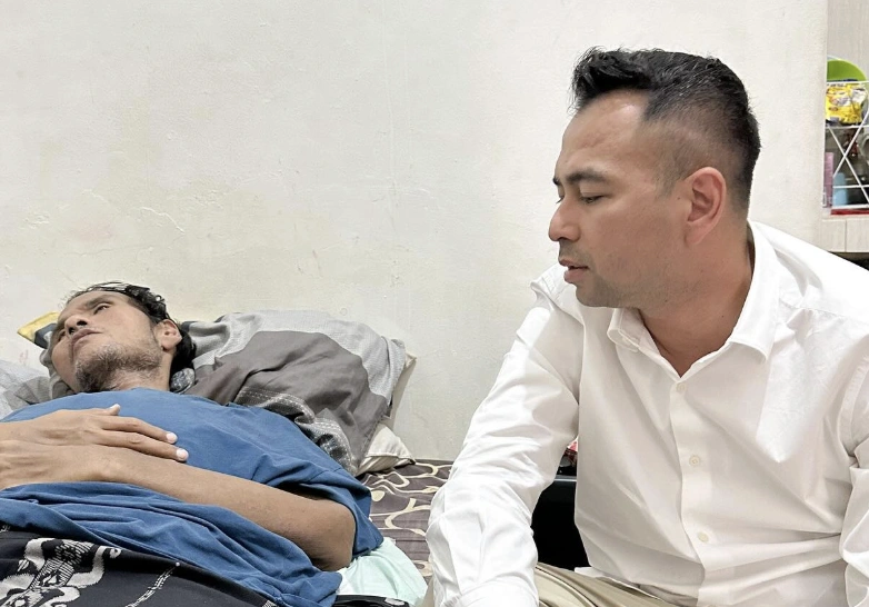 Raffi Ahmad Jenguk Fahmi Bo. [Instagram]