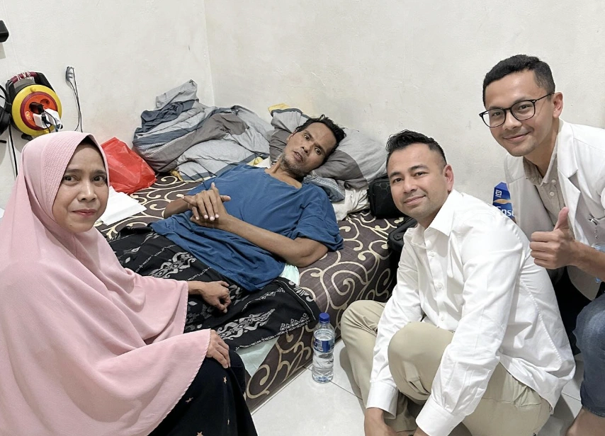 Raffi Ahmad Jenguk Fahmi Bo. [Instagram]