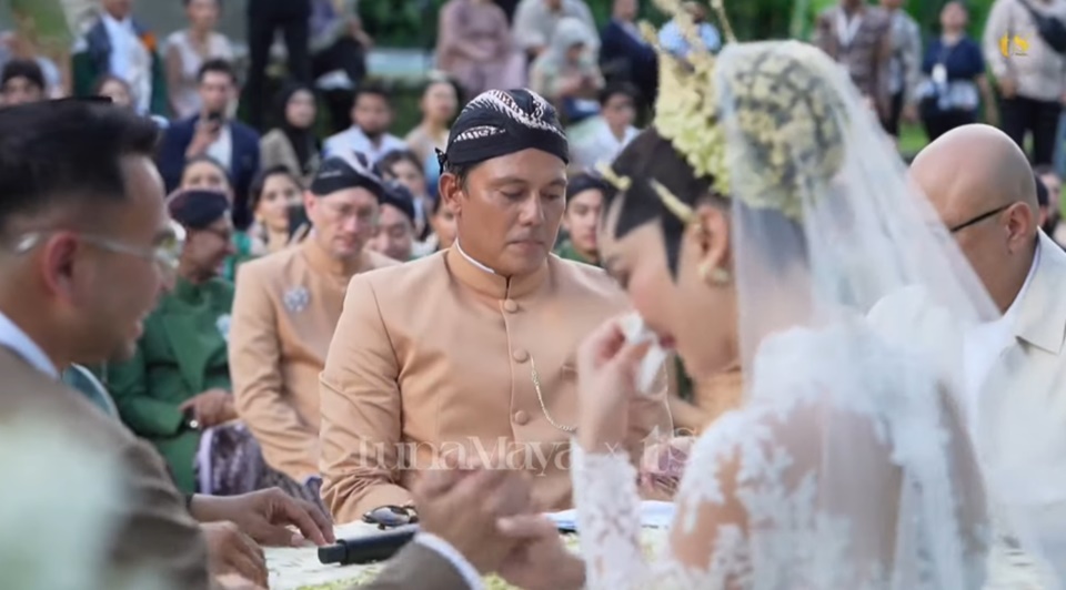 Raffi Ahmad Nangis Usai Jadi Saksi Nikah Luna Maya dan Maxime Bouttier [YouTube]