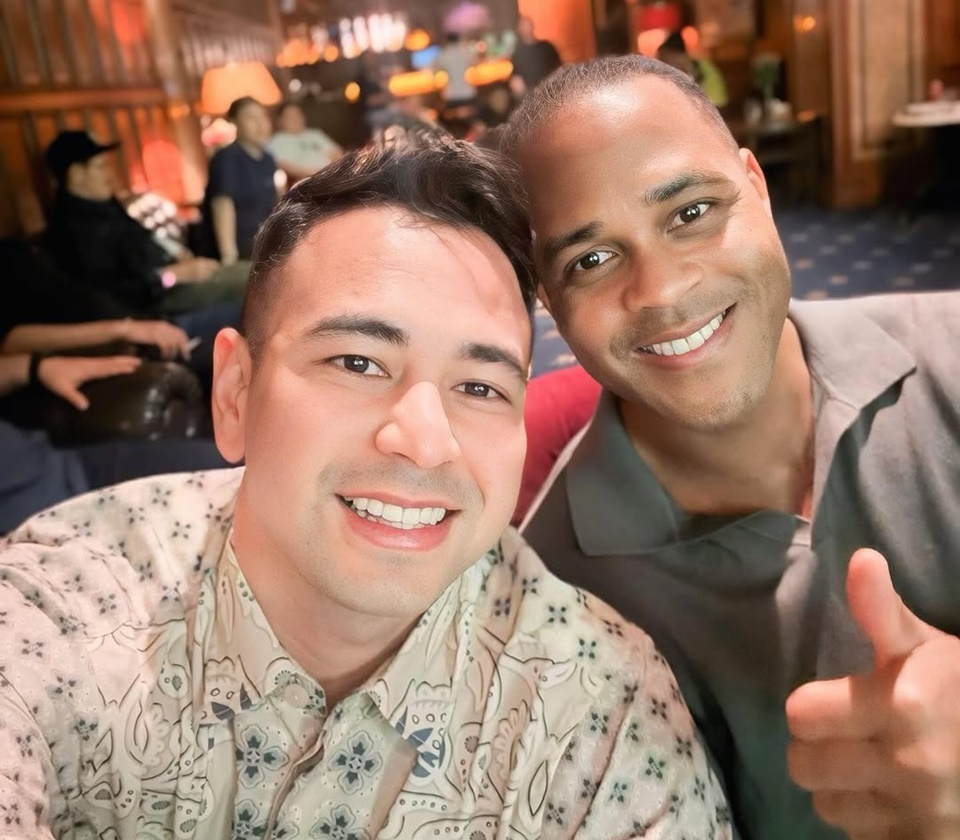 Raffi Ahmad Bareng Patrick Kluivert [Instagram]
