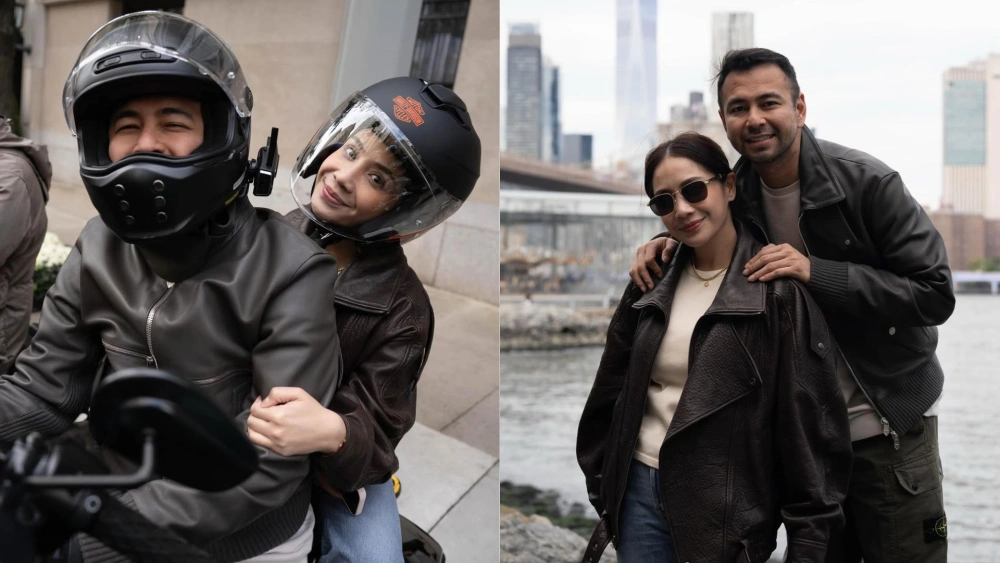 Raffi Ahmad dan Nagita Slavina Rayakan 11 Tahun Pernikahan Sambil Touring di New York