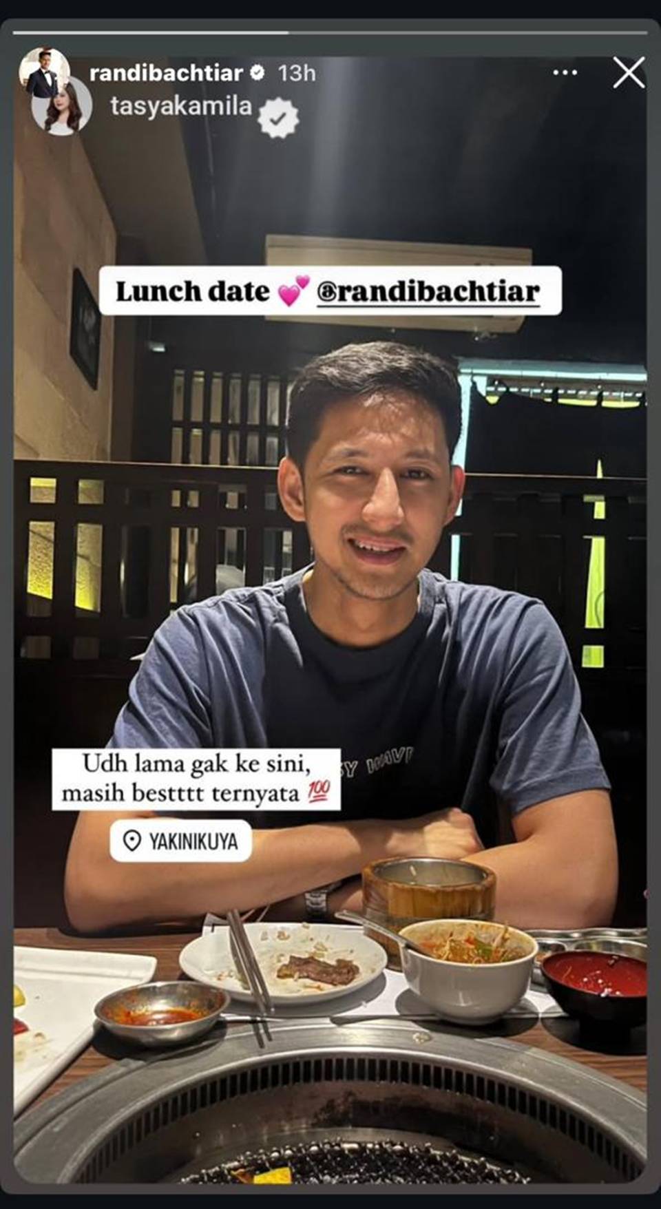 Cobain Yakinikuya yang Jadi Pilihan Tasya Kamila dan Suami Buat Lunch Date
