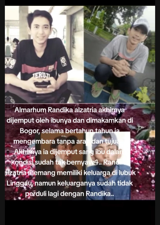 Randika Dijemput Ibunya Untuk Dimakamkan Di Bogor Cc Tiktok