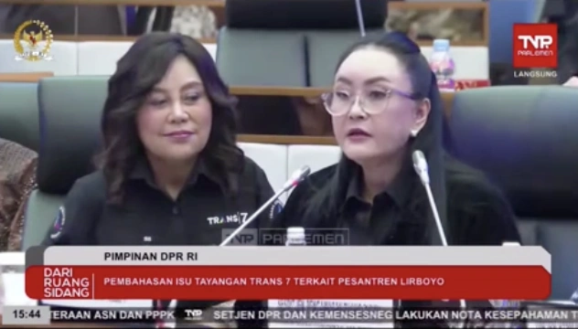 Rapat Audiensi Antara Dpr Ri Trans7 Dan Perwakilan Pesantren Lirboyo. [TikTok]
