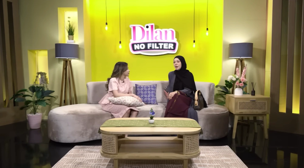 Ratu Rizki Nabila Bersama Dilan Janiyar Di Podcast Dilan No Filter [Sumber: Youtube - C8 Podcast]