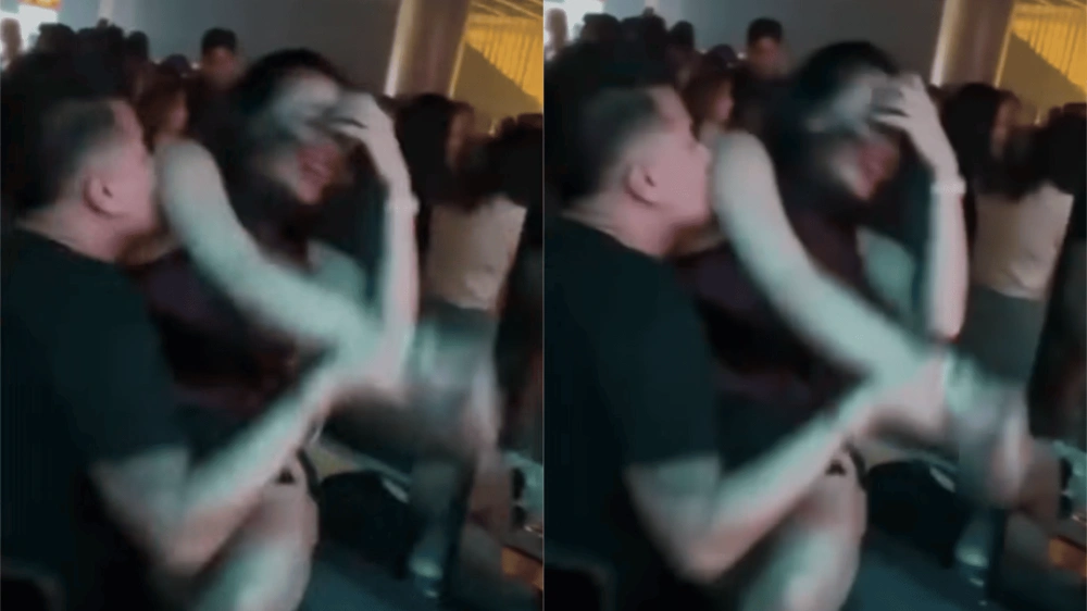 Rekaman Choky Adriano Cium Ketiak Seorang Wanita [Sumber: Instagram]