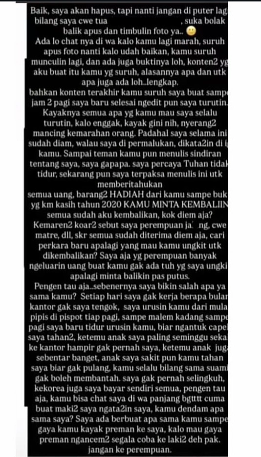 Respons Dearly Joshua Pada Permintaan Ari Lasso Untuk Hapus Semua Foto Di Ig [Instagram]