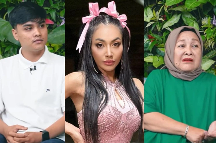 Ressa Rizky Rossano Denada Dan Ibu Ratih [sumber: Instagram Denadaindonesia Dan Youtube Bang Denny Sumargo]