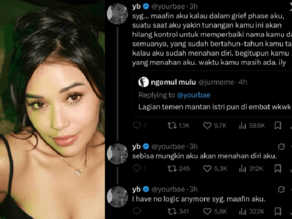 Reza Arap gerah dengan komentar nyinyir netizen. [Instagram dan X]