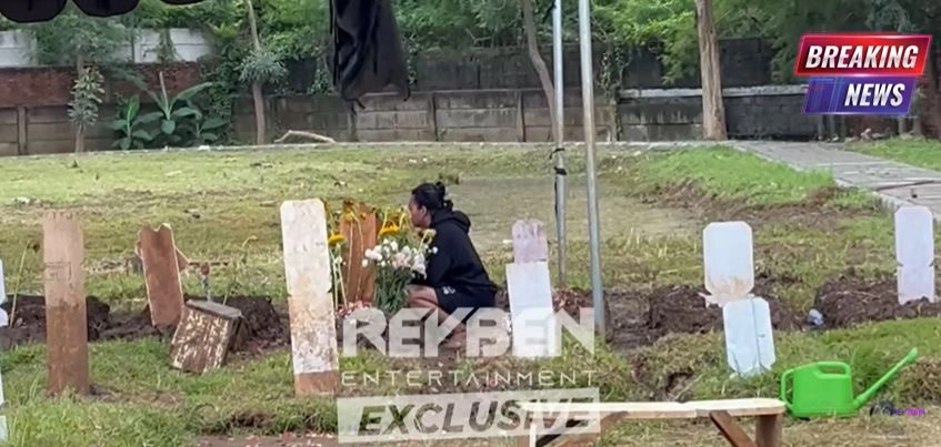 Reza Arap Ke Makam Lula Lahfah [Sumber: Youtube Reyben Entertainment]