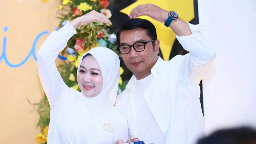 Ridwan Kamil Dan Atalia Praratya. (Sumber: Instagram)