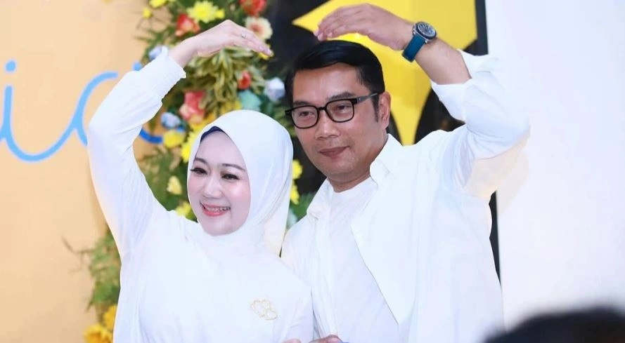 Ridwan Kamil Dan Atalia Praratya [Sumber: Instagram Ridwankamil]