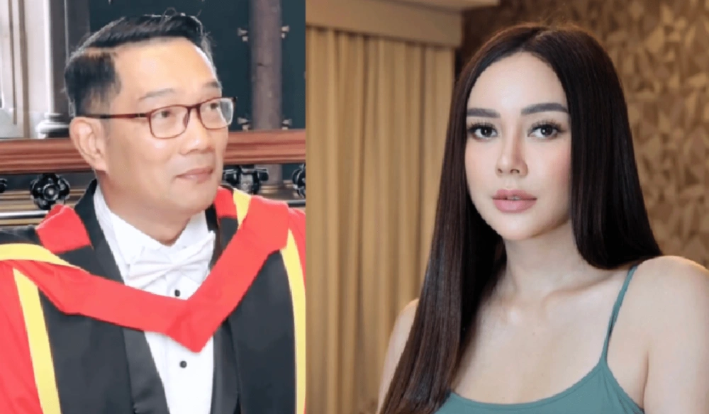 Ridwan Kamil Diduga Dekat Dengan Aura Kasih Karena Sering Gunakan Namanya Dalam Pantun Min
