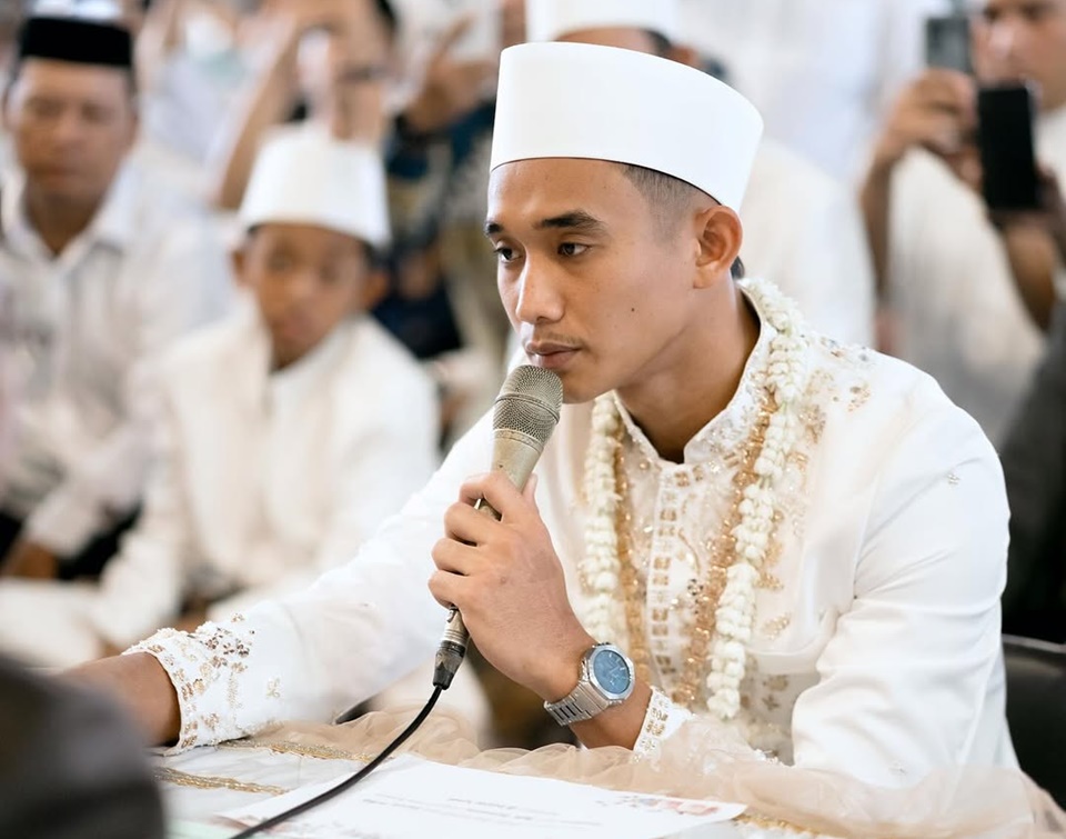 Momen Ijab Kabul Rizky Ridho [Instagram]
