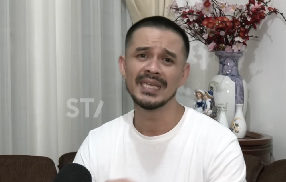 Roby Tremonti meminta Aurelie Moeremans menyudahi kehebohan yang terjadi. [Youtube/Starpro MNC]