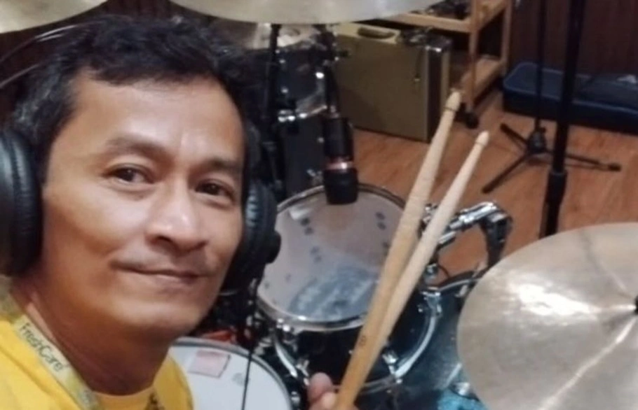 Ian Wibisono, drummer Rocker Kasarunk. (Instagram)