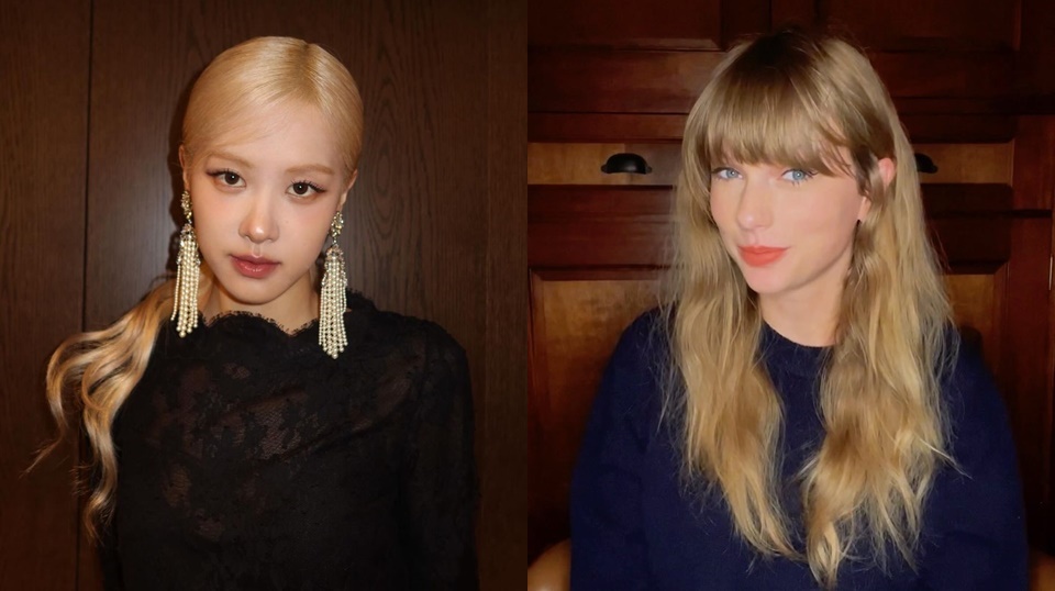 Rose BLACKPINK Dapat Perlindungan Dari Taylor Swift