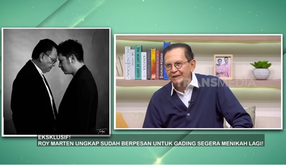 Roy Marten Desak Gading Marten Segera Nikah Lagi