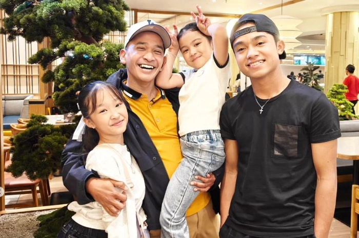 Ruben Onsu Dan Anak Anaknya [sumber: Instagram Ruben Onsu]