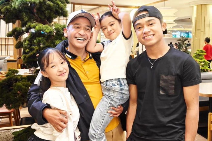 Ruben Onsu Dan Anak Anaknya [sumber: Instagram Ruben Onsu]