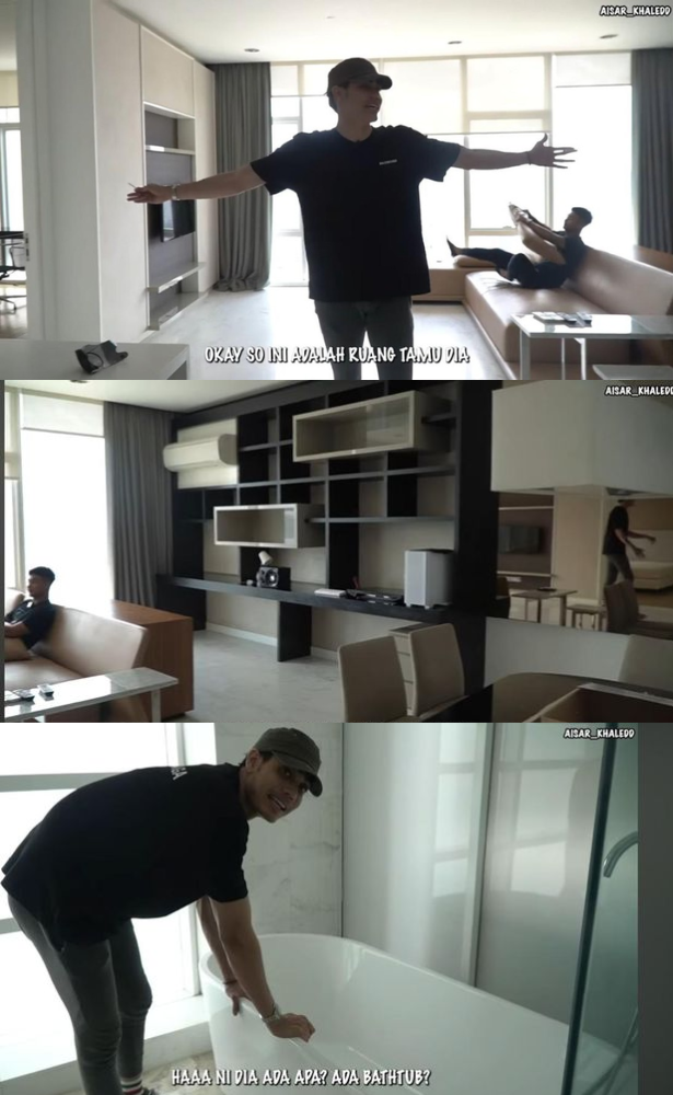 Rumah Aisar Khaled, Siap Huni Bareng Fuji?