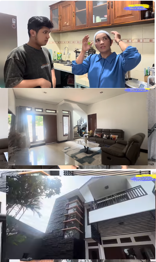 Rumah Baru Jirayut di Jakarta, Lantai 2 Khusus Wardrobe