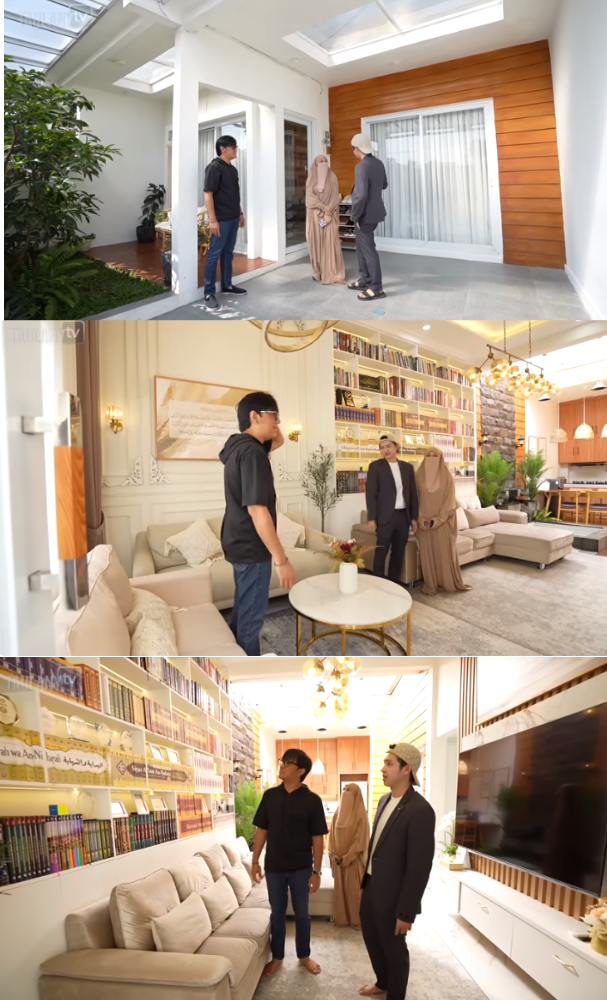 Rumah Baru Ustaz Dennis Lim, Estetik Minimalis Terinspirasi Pinterest