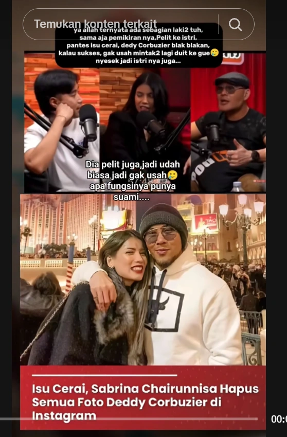 Sabrina Chairunnisa Sebut Deddy Corbuzier Pelit Tiktok Videoupdate 21