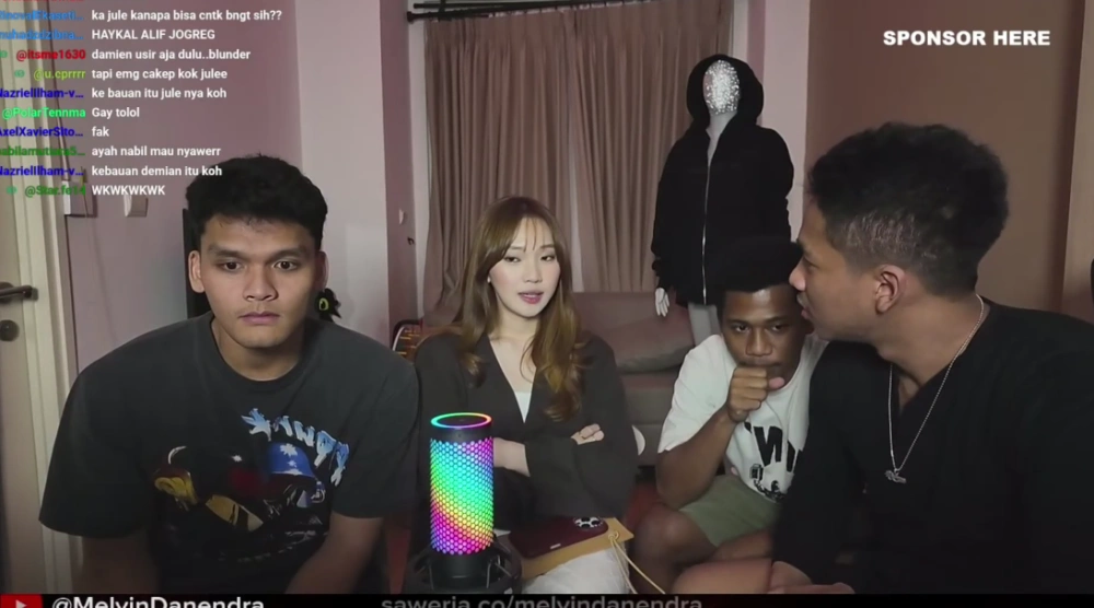 Safrie Ungkap Hubungannya Dengan Jule [sumber: Youtube Polarmelvin]