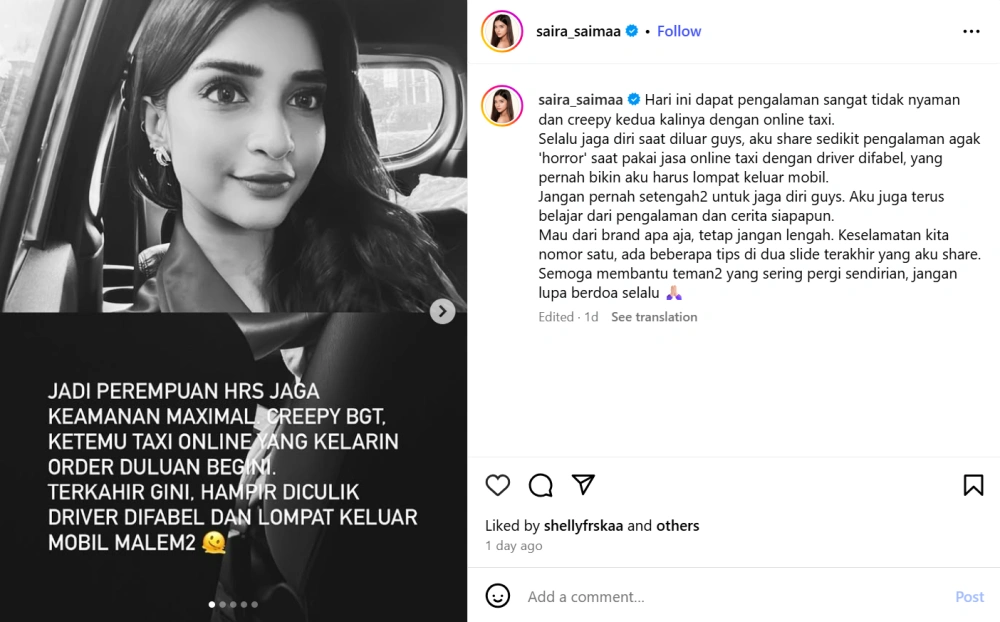 Saira Saima [Instagram]